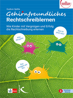 cover image of Gehirnfreundliches Rechtschreiblernen
